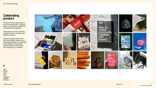 Celebrating product artefact photography grid