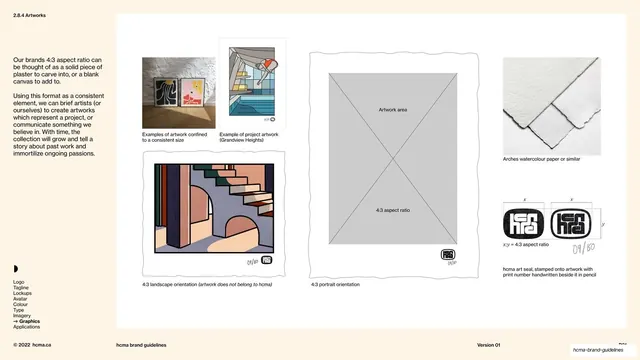 Artworks 4:3 format templates