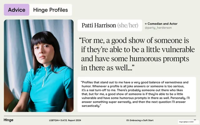 Patti Harrison advice testimonial, editorial, photographic, light
