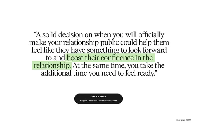 Solid decision on going public pull-quote