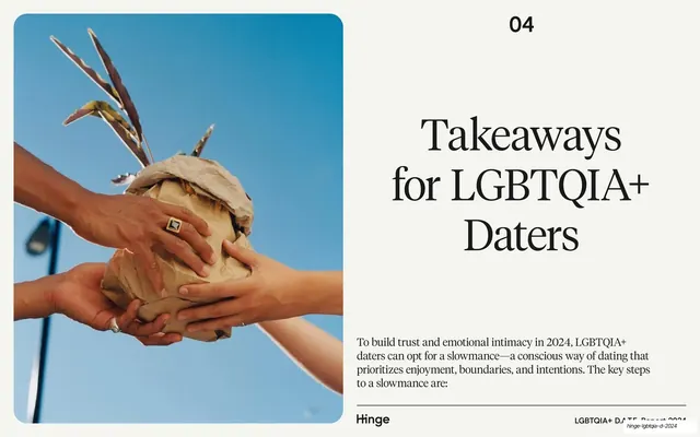 Takeaways for LGBTQIA+ Daters section divider