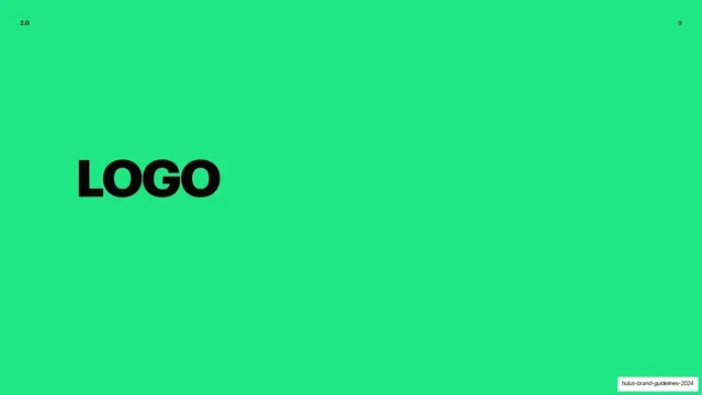 Logo section divider