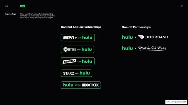 Partnership logo lockups