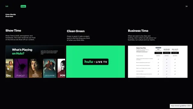 Hulu color worlds overview