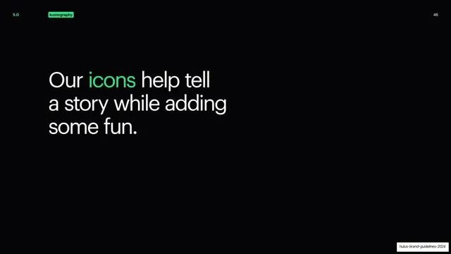 Hulu iconography statement