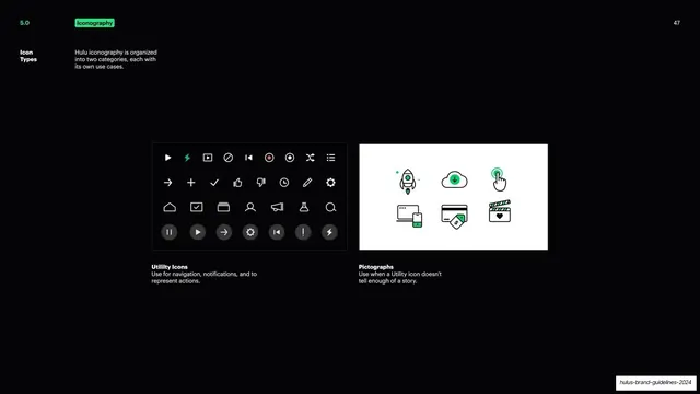 Hulu icon types