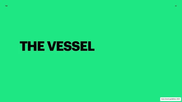 The Vessel section divider