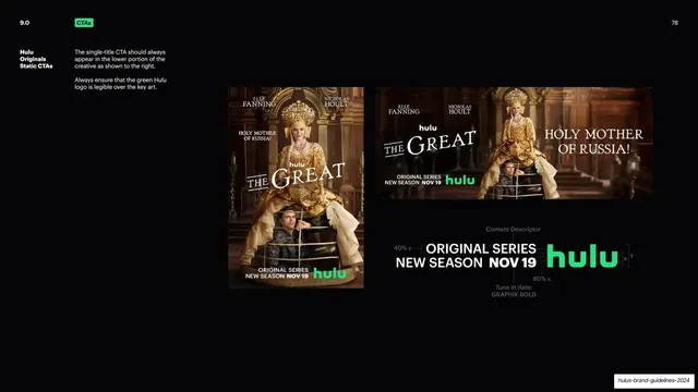 Single-title CTA placement on key art