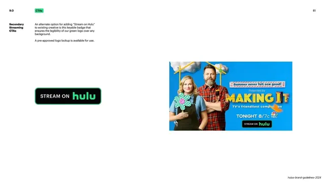Keyable Stream on Hulu badge