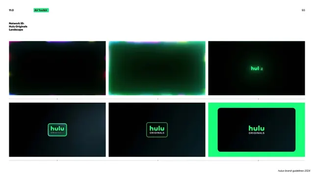 Network ID Hulu Originals Landscape storyboard