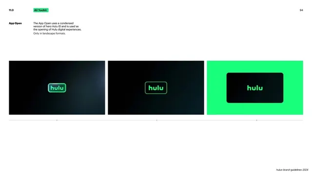 App Open ident storyboard