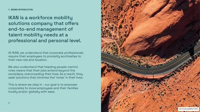 IKAN company introduction split
