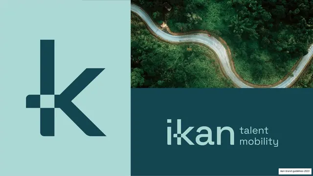 IKAN logo and logomark hero