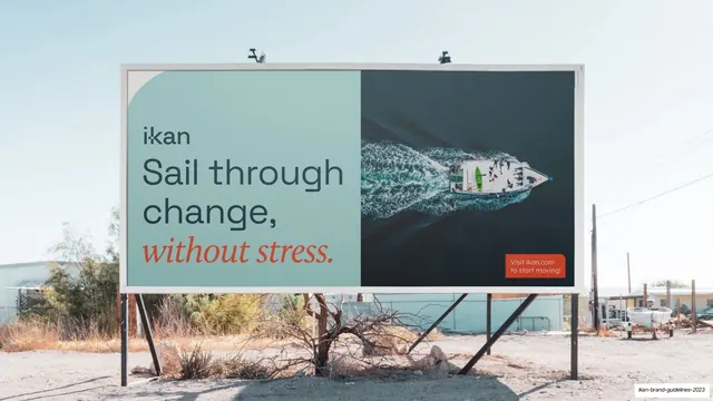 IKAN billboard mockup