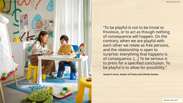 James P Carse quote panel