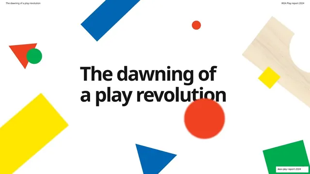 The dawning of a play revolution shape divider