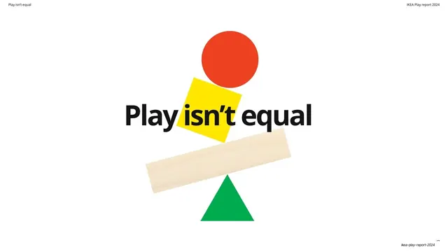 Play isn't equal balancing shapes divider