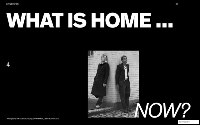 Section divider 4 - What Is Home ... Now?