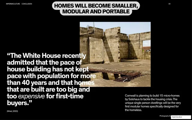 Homes smaller, modular and portable finding