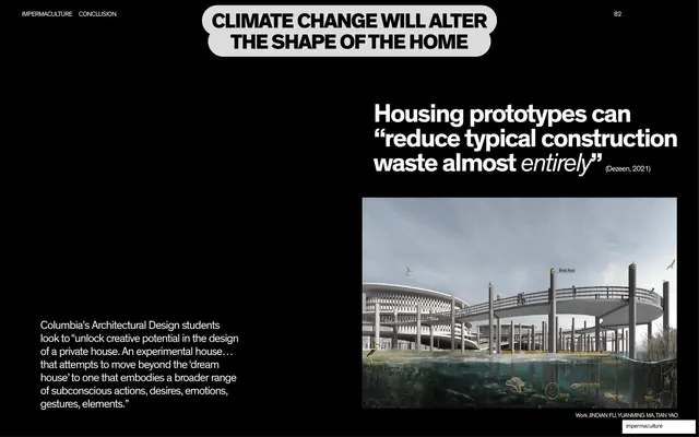 Climate change will alter the home finding