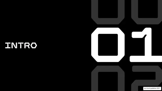Introduction section divider, dark-mode, monochrome, dark