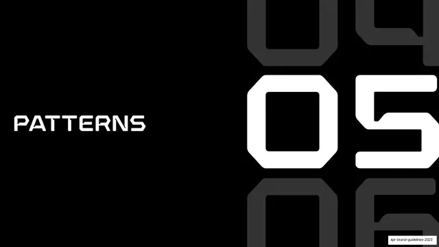 Patterns section divider, dark-mode, monochrome, dark