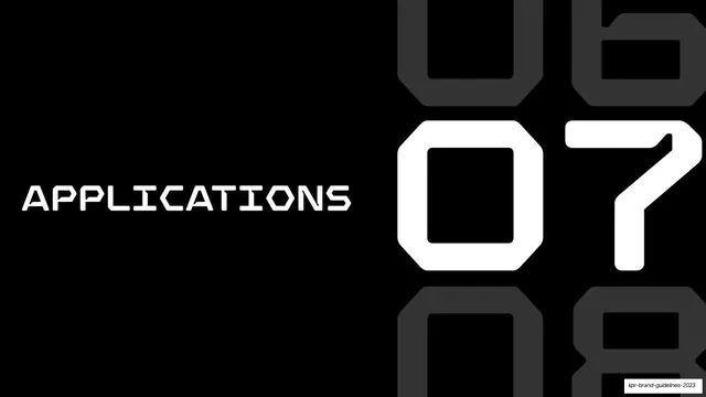 Applications section divider, dark-mode, monochrome, dark