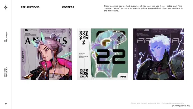 Application - posters, light-mode, editorial, light