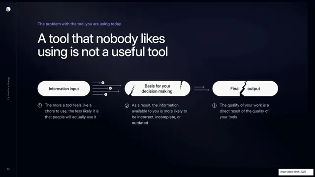 A tool nobody likes using is not useful