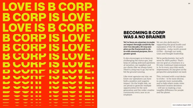 Becoming B Corp intro spread