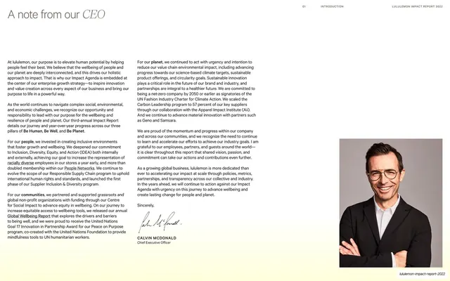 A note from our CEO