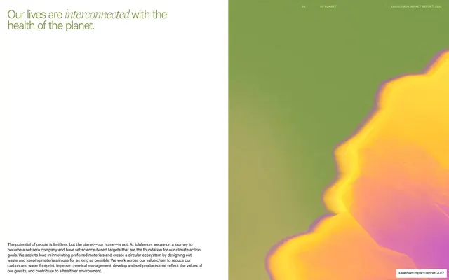 Our lives are interconnected, split statement and solarized petal
