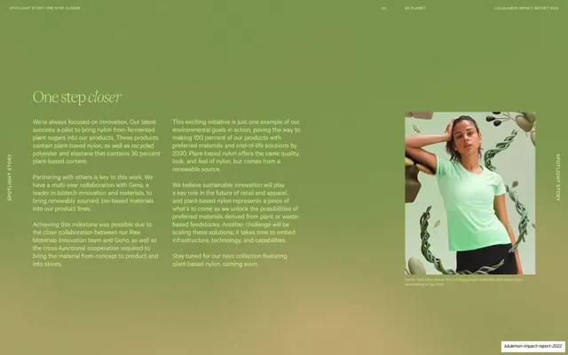 One step closer, spotlight story spread