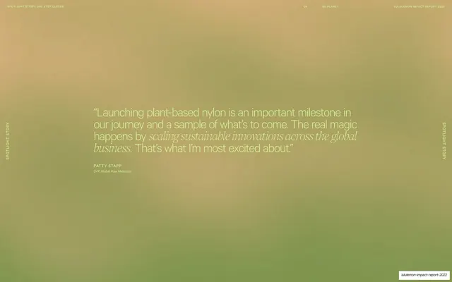 Patty Stapp pull-quote, spotlight story