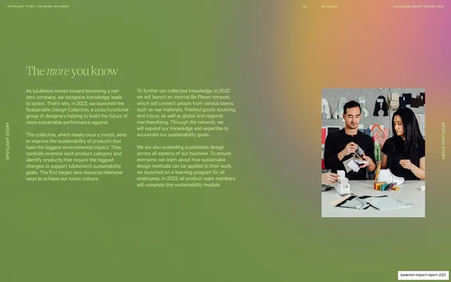 The more you know, spotlight story spread