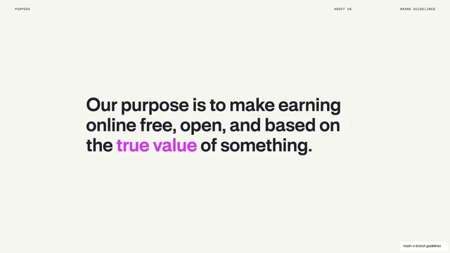 Purpose statement