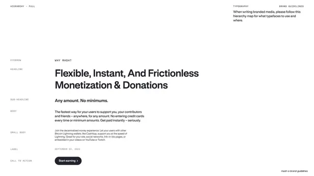 Mash type hierarchy full specimen, light-mode, minimal, light
