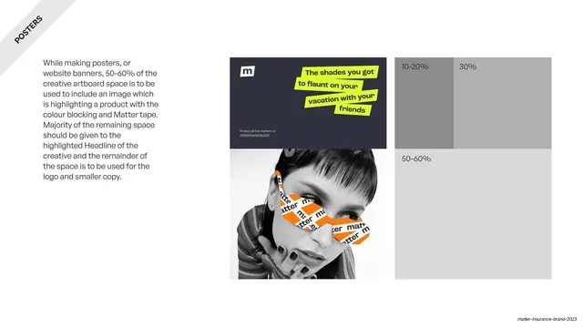Matter poster layout guideline