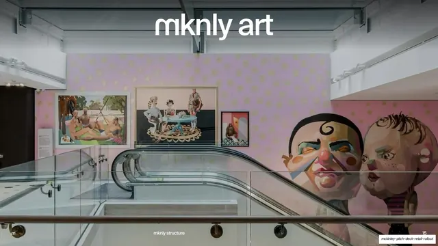 mknly art gallery photo divider, photographic, editorial, light