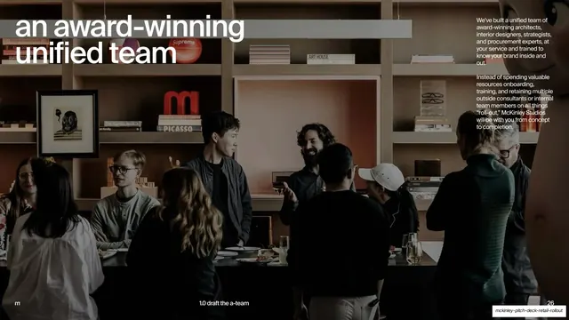 An award-winning unified team photo, photographic, editorial, dark