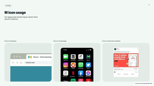 M icon usage cases