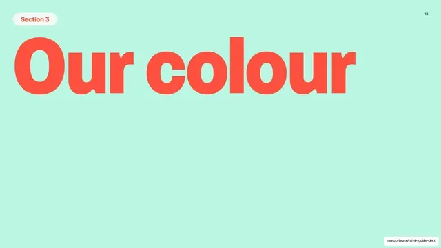 Section 3 Our colour divider
