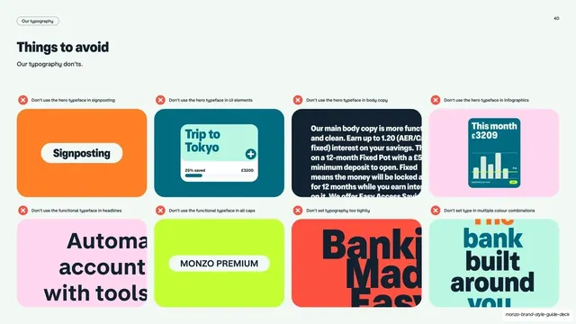 Typography things to avoid grid