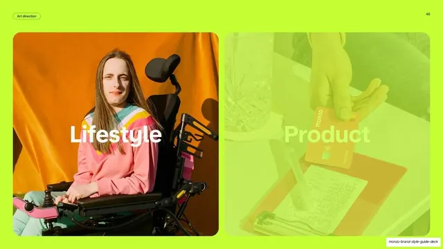 Lifestyle highlighted product dimmed