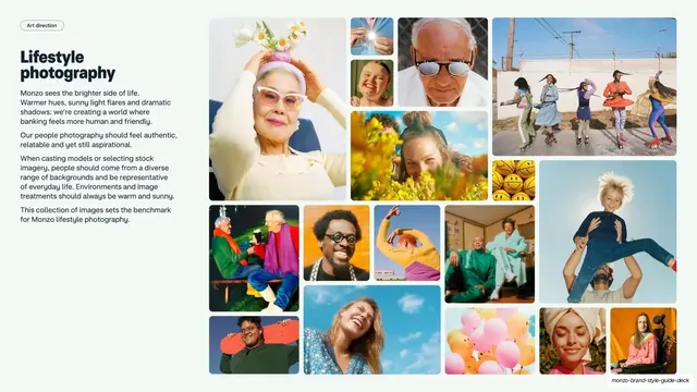 Lifestyle photography mosaic wall