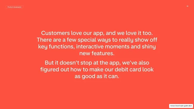 Monzo product visualisation intro statement