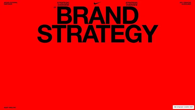 Brand Strategy sub-section opener
