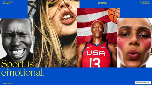Sport is emotional photo collage