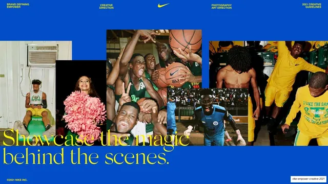 Showcase the magic behind the scenes collage