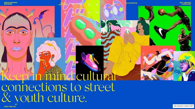 Cultural connections illustration collage